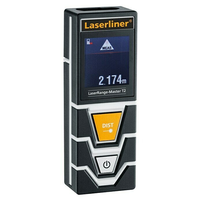 Laserliner Laserentfernungsmesser LaserRange Master T2Messbereich: 0,2 - 20 m Left Side View