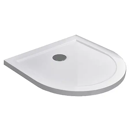 Glasdeals Duschtasse Solus Halbkreis 80 x 80 cm 50 mm - 3930