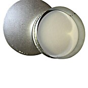 Ofen-Kapsel (Durchmesser: 80 mm, Feueraluminiert, Silbergrau)