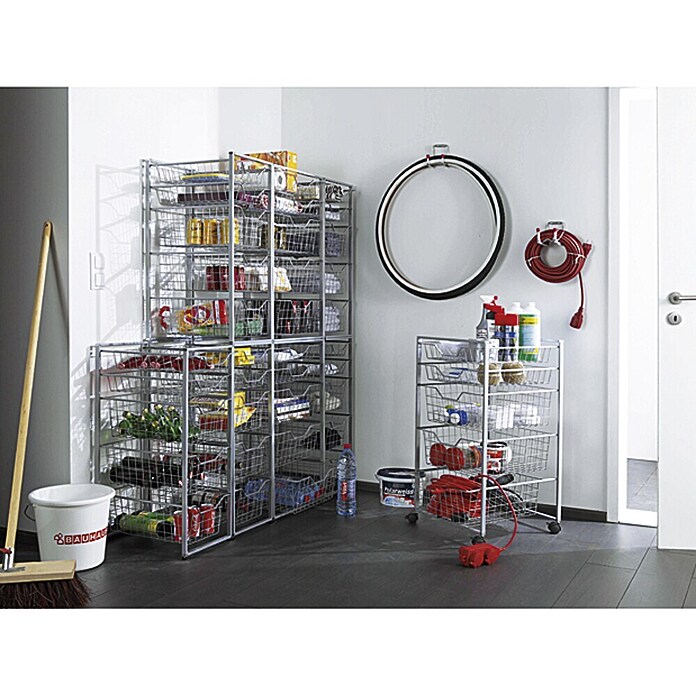 Regalux Clever Metalni okvir  (Premazano prahom, 45 x 30 x 79,5 cm) | BAUHAUS
