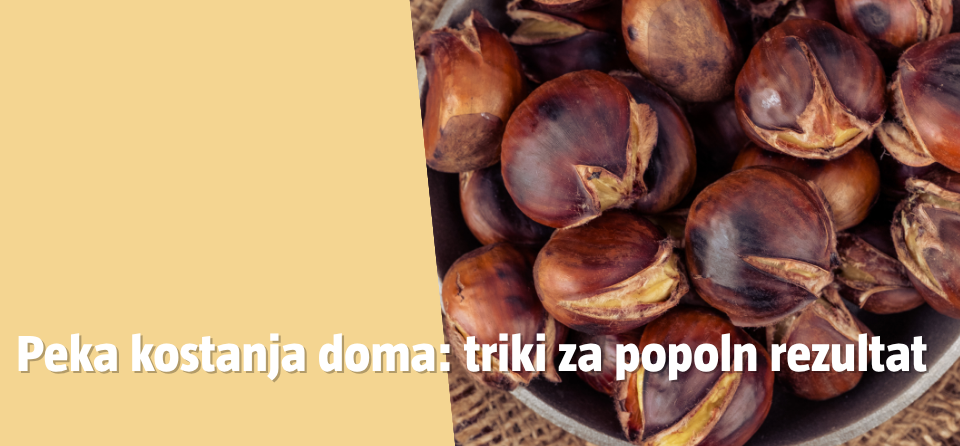 Peka kostanja doma