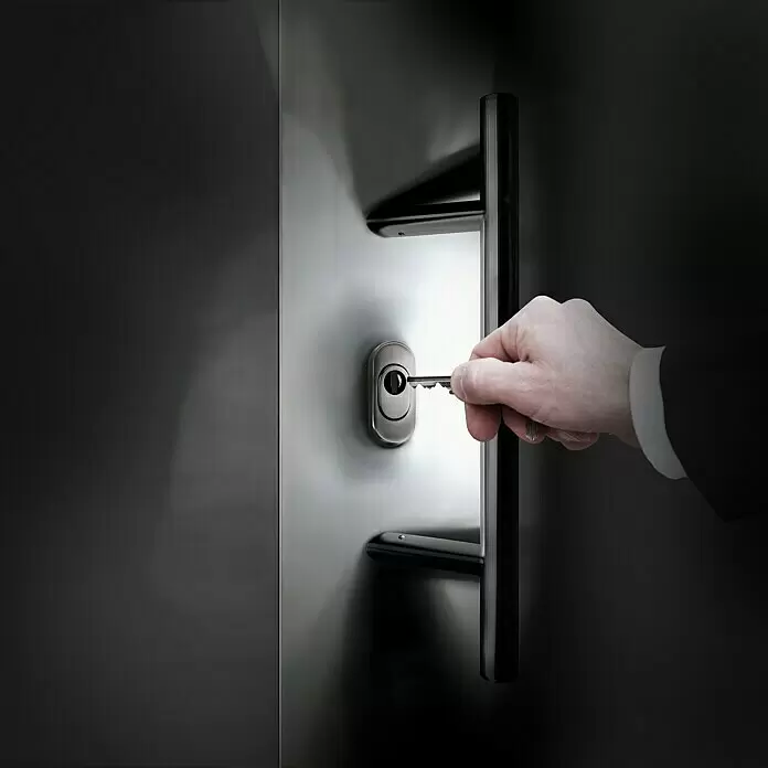 Diamond Doors Stoßgriff LED - Länge: 500 mm, Edelstahl, Rund - Stimmungsaufnahme