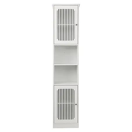 SONNENH Hochschrank 36 x 30 x 163 cm, Weiß