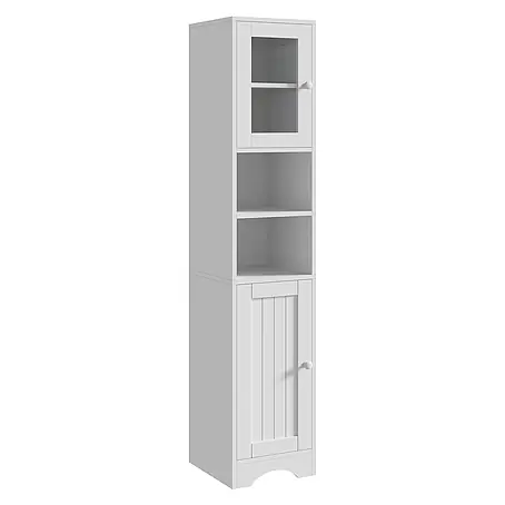 SONNENH Hochschrank 30 x 35 x 160 cm, Weiß