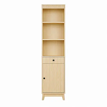SONNENH Hochschrank 40 x 36 x 172 cm, Naturholzfarben
