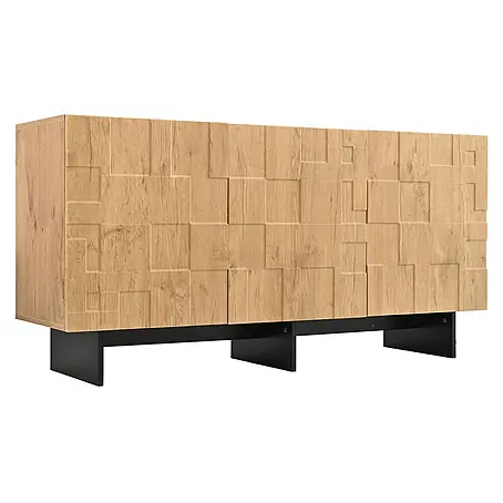 SONNENH Sideboard 140 x 40 x 70 cm, Natur
