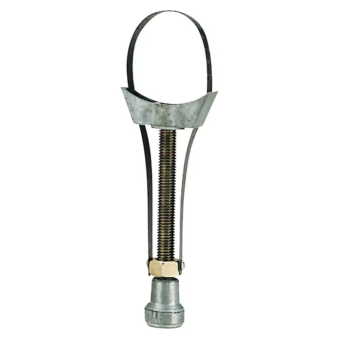 Llave universal para filtro de aceite Junior - Específico para: Vehículos - Una herramienta de instalación de sellos de aceite presentada sobre un fondo blanco. Perfecto para instalar sellos de aceite.