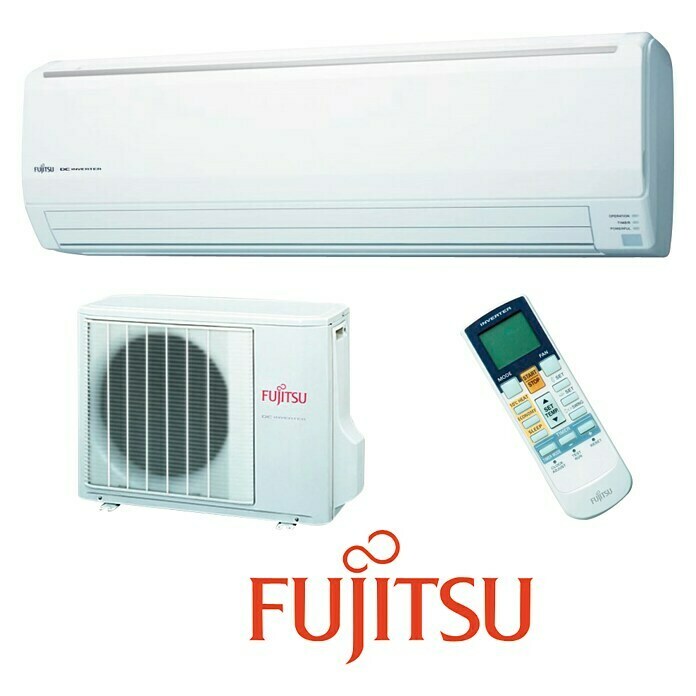Fujitsu Aire acondicionado Inverter ASY-50 (Potencia frigorífica máx. por unidad en BTU/h: 17.734 BTU/h, Potencia calorífica máx. por equipo en BTU/h: 21.486 BTU/h, Espacios hasta 40 m²)