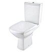 Spülrandlose WC-Kombination Carina (Mit WC-Sitz, Tiefspüler, Waagerecht)