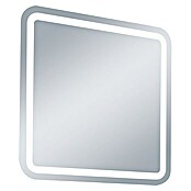 Camargue Stella Led-lichtspiegel (60 x 60 cm, Traploze instelling van de lichtkleur, Met afgeronde randen)