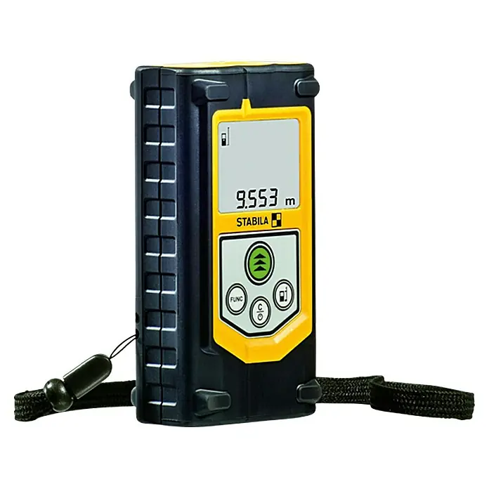 Stabila Laserentfernungsmesser LD 320 - Messbereich: 0,05 - 40 m - Stabila Laser-Entfernungsmesser: Präzise Messungen bis zu 9.553 Meter. Ideal für Profis, die genaue Ergebnisse benötigen. Das robuste Design sorgt für Langlebigkeit.