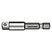 Craftomat Adapter Vierkant auf Sechskant (Antriebsgröße: ¼″ Sechskant, Abtriebsgröße: ¼″ Außenvierkant)