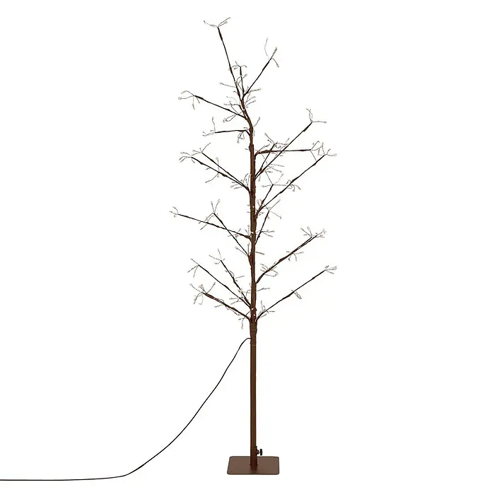 LED Baum Innen/Außen Metall Lichterbaum 150 cm Weihnachtsdeko 855 LEDs - 
