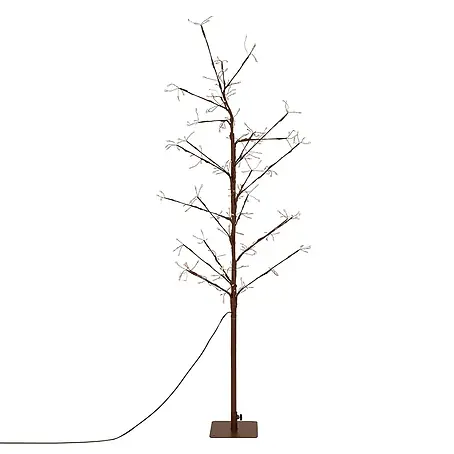 LED Baum Innen/Außen Metall Lichterbaum 150 cm Weihnachtsdeko 855 LEDs