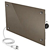 Admiral Infrarot-Glasheizkörper (70 x 55 cm, Beige/Grau, 500 W)