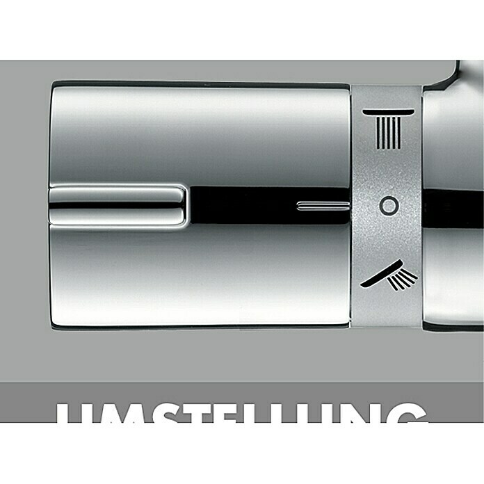 Hansgrohe Überkopfbrausen-Set Croma Showerpipe 160 (Mit Thermostatarmatur, Höhe: 110,1 cm, Chrom)