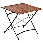 Sunfun Moni Mesa de balcón (75 x 75 cm, Acacia)