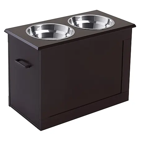 PawHut Napf Espresso 60L x 30B x 41H cm