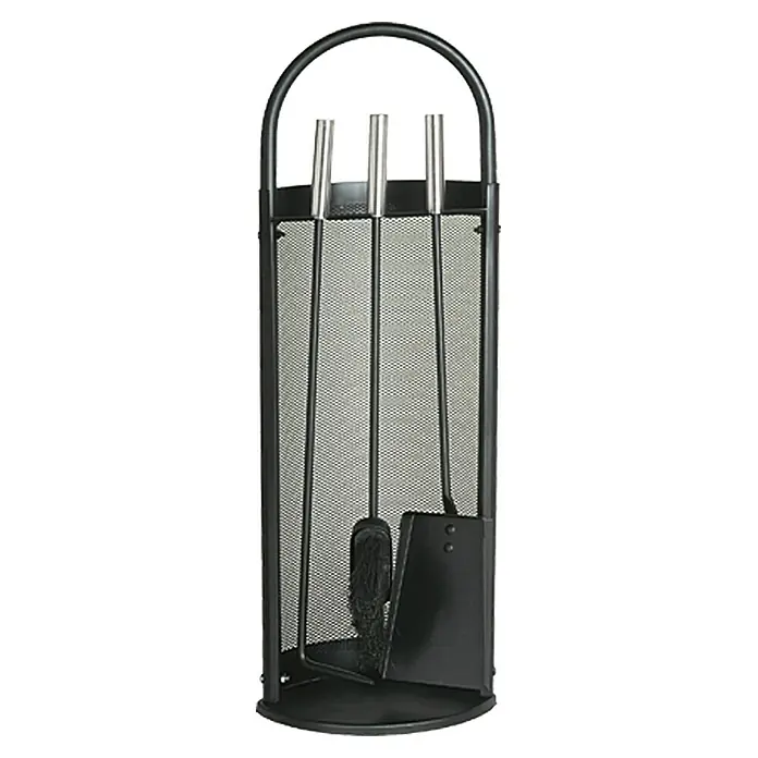 Cecaylie 8 stuks stapelhulp, zwarte stapelhulp, stabiele brandhout