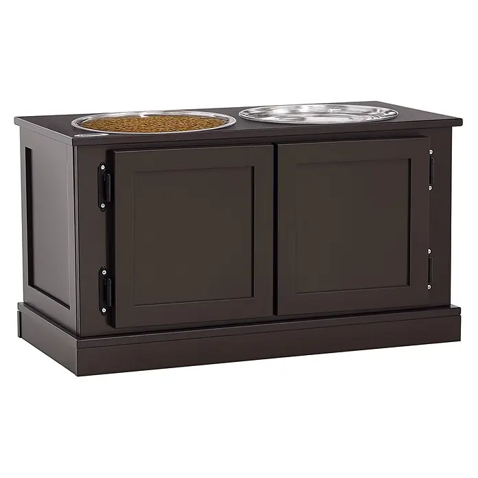 PawHut Hundenapf Kaffee 60L x 30B x 34H cm - 