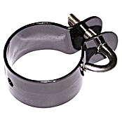 Hadra Paalklem (Diameter: 40 mm, Zwart)