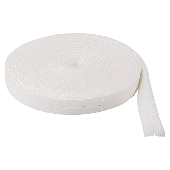 KÄLTESTOPP Penasto tesnilo  (Bele barve, 10 m x 10 mm x 4 mm, Širine stebrov 1 - 3,5 mm) | 6370 - Schaumstoffdichtungen | HCDD - Isolier-/Dichtungsbänder | HCD - Kleber | HC - Kleber | H - Innendeko/Farben | BAUHAUS