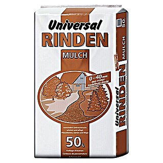 Universal-Rindenmulch (50 l, Körnung: 0 mm - 40 mm)
