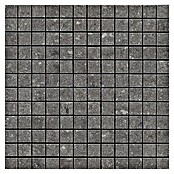 Futura by Palazzo Mozaïektegel (30 x 30 cm, Antraciet, Mat, Afmeting: 2,5 x 2,5 cm)