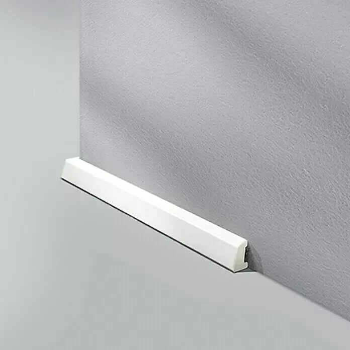 LOGOCLIC Viertelstab - 250 cm x 10 mm x 16 mm, Weiß - Stimmungsaufnahme