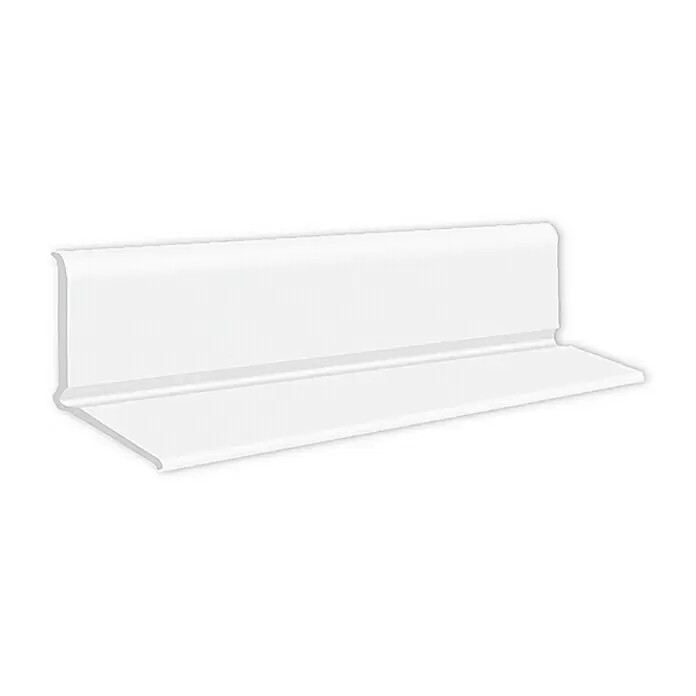 LOGOCLIC Winkelleiste - Weiß, 5 m x 18,5 mm x 18,5 mm, Kleben - Detailaufnahme