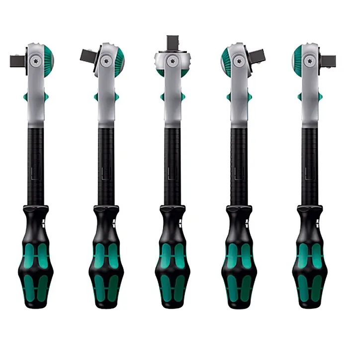 Wera Knarre Zyklop 8000 B - ⅜″ - Vorderansicht