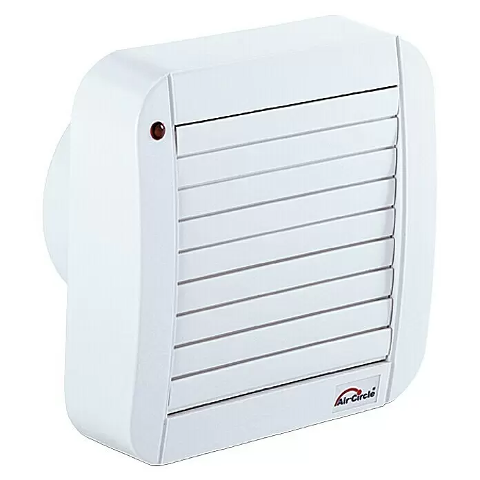 Air-Circle Wandventilator Air Style - Weiß, 15 cm, Timer