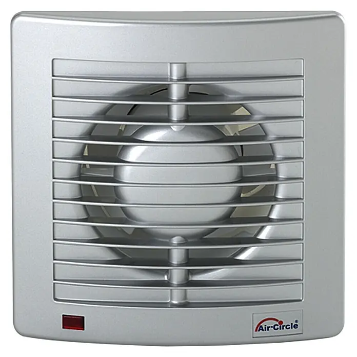 Air-Circle Wandventilator Air Style - Edelstahl, Durchmesser: 10 cm - Vorderansicht