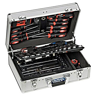 Alpha Tools Maletín de herramientas Big Box (L x An x Al: 450 x 305 x 167 mm, 119 pzs.)