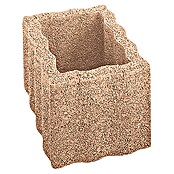 Pflanzstein Rasterstein (Mediterran, 40 x 30 x 25 cm, Beton)