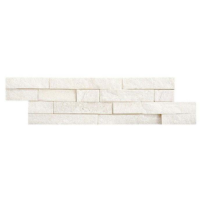 Ambiente by Palazzo Steenstrip Brick (10 x 40 cm, Wit, Mat)