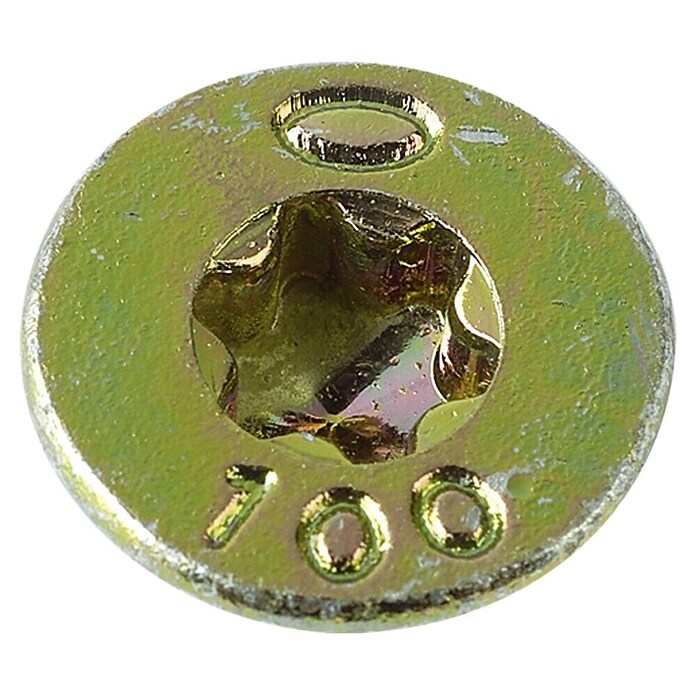 Profi Depot Vijak za drvo torx  (Upuštena glava, TX za TORX pogone, 50 Kom., Ø x D: 8 x 80 mm) | BAUHAUS