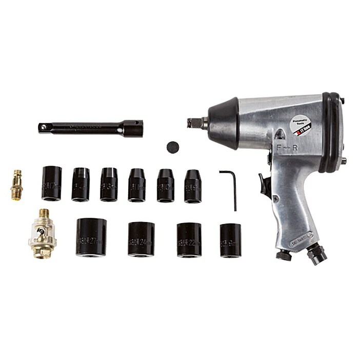 Craftomat Pneumatische slagmoersleutelset Kit Line (Bedrijfsdruk: 6 bar, Luchtverbruik: 150 l/min)
