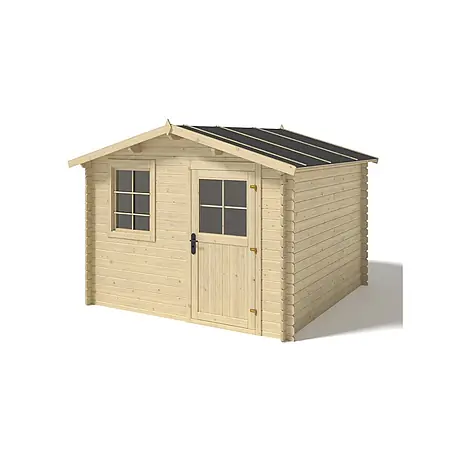 Gartenhaus, Gerätehaus 6m2 - 3x2m - 28mm