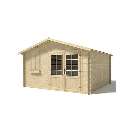 Gartenhaus, Gerätehaus 16m2 - 4x4m - 28mm