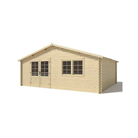 Gartenhaus, Gerätehaus 30m2 - 6x5m - 40mm