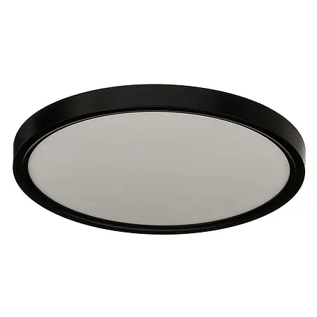 Lindby LED Deckenlampe Smart Home in schwarz matt, weiß, dimmbar