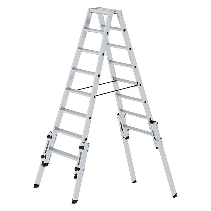 Stufen-Stehleiter treppengängig 2x8 Stufen - 