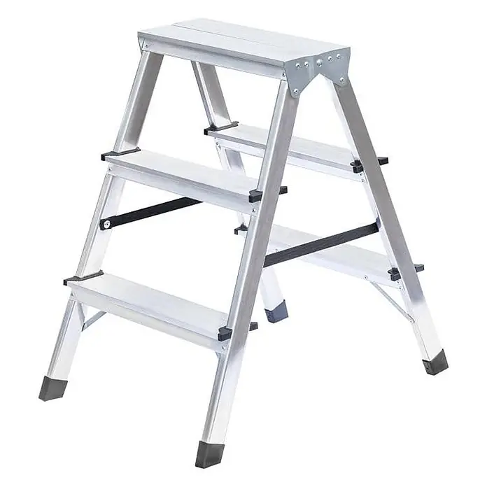 Haushaltsleiter beidseitig begehbar 2x3 Stufen - 