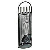 Lienbacher Garnitura za kamin (Antracit, Visina: 66 cm)