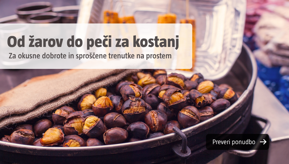 Žari in peči za kostanj