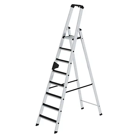 Stufen-Stehleiter einseitig begehbar mit clip-step 8 Stufen