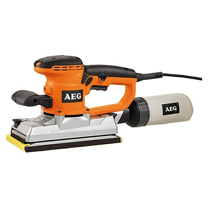 AEG Powertools Schwingschleifer FS 280500 W, Schleifblatt: 226 x 114 mm mit Klettverschluss Front View