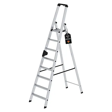 Stufen-Stehleiter einseitig begehbar 8 Stufen