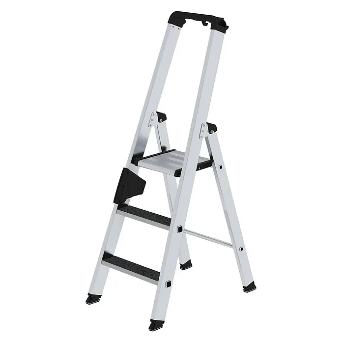 Stufen-Stehleiter einseitig begehbar mit clip-step R13 3 Stufen - 